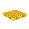 Pallet Nhựa 1 Mặt Hở 1100x1100x150mm 8 pallet-nhua-1-mat-ho-sg-977-vang