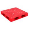 Pallet Nhựa Liền Khối 2 Mặt Kín 1200x1200x150mm 7 pallet-nhua-sg-1277-do