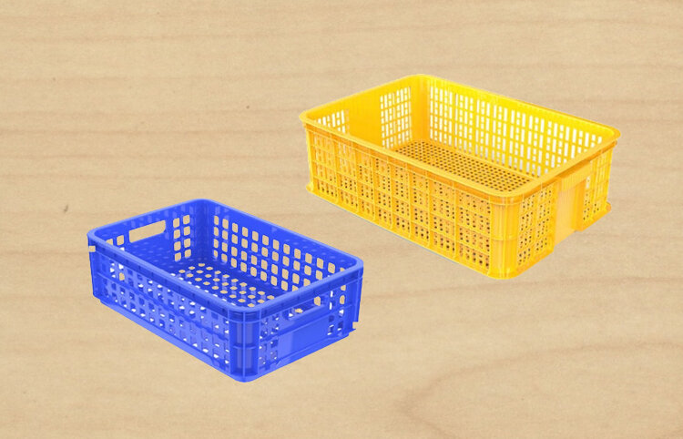 rổ nhựa chữ nhật nhỏ