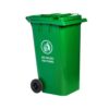 thùng rác nhựa 100l xanh lá