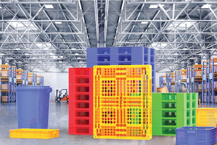 Các Loại Pallet Nhựa Có Mặt Trên Thị Trường Hiện Nay 4 các loại pallet nhựa giá rẻ