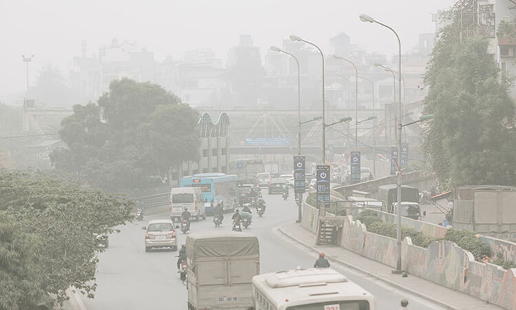 thực trạng ô nhiễm không khí ở việt nam