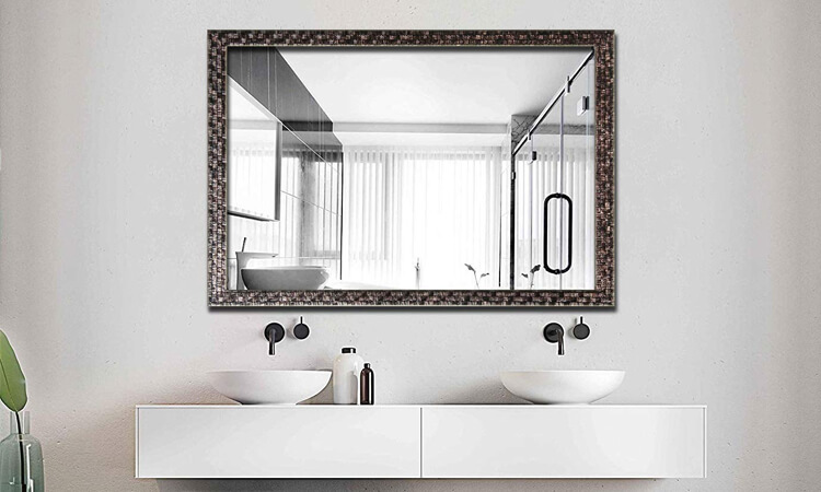 Top 10+ Vật Dụng Cần Thiết Trong Nhà Tắm Không Thể Bỏ Qua 2 vật dụng trong nhà tắm gương gắn tường