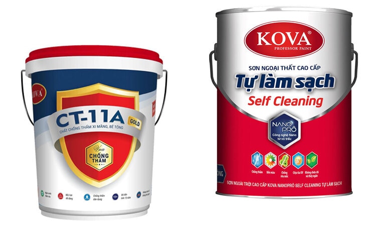 các loại sơn nước kova