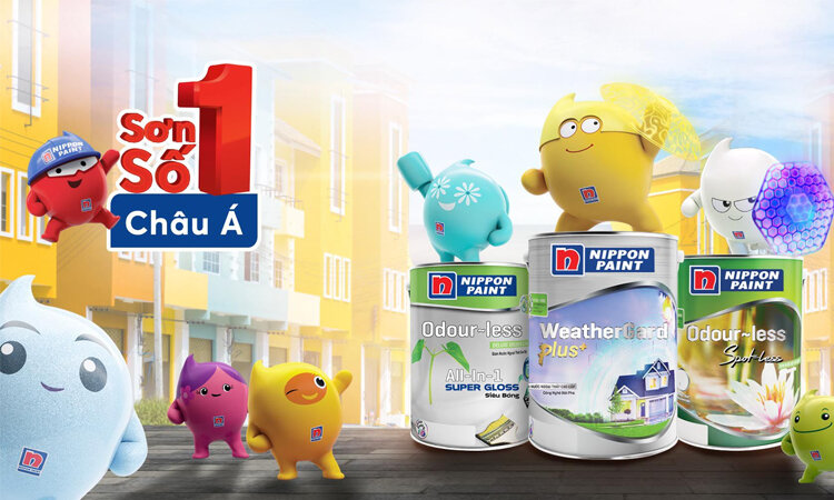 các loại sơn nước nippon