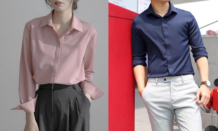 các loại vải may áo sơ mi - vải lụa