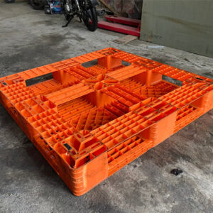 pallet nhựa cũ 1060x1060x150mm cam