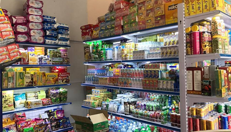 thiết kế cửa hàng tạp hóa nhỏ