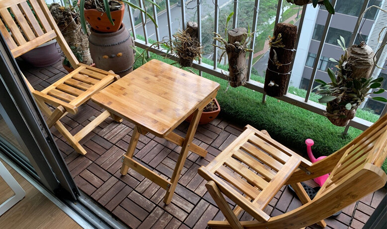 50+ Mẫu Tiểu Cảnh Ban Công Đẹp, Cực Hút Mắt 3 tiểu cảnh ban công