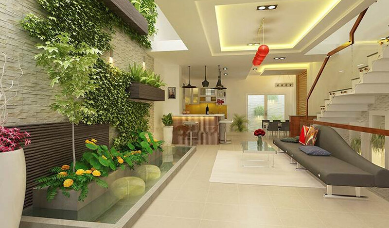 Thiết kế nội thất gia đình nhà anh Hùng- Hà Nội