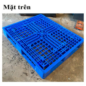 Pallet nhựa nguyên sinh 1200x1000x150mm MỚI 95%