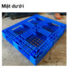 Pallet nhựa nguyên sinh 1200x1000x150mm MỚI 95% 4 Pallet nhựa nguyên sinh 1200x1000x150mm MỚI 95%..
