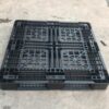 Pallet Nhựa Cũ Đen 1100x1100x120mm 3 pallet nhua cu den 1100x1100x120mm 2