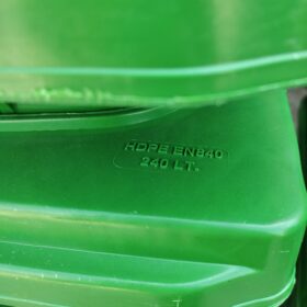 Thùng Rác Nhựa 240L HDPE Giá Rẻ Có Bánh Xe 19 số 240 lít